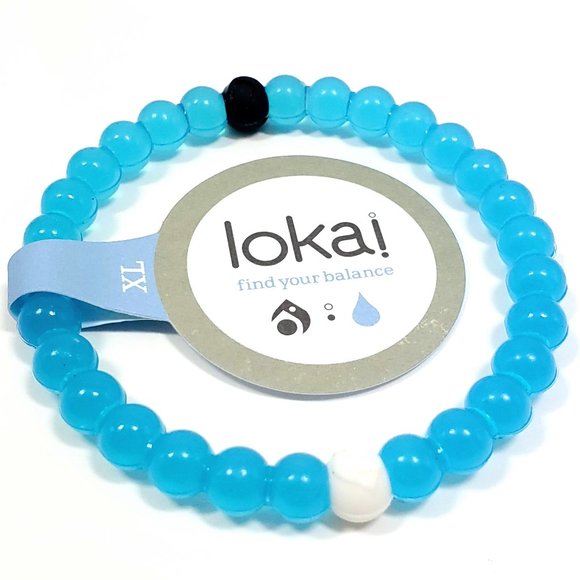 Lokai Bracelet Water Blue S M XL New - Picture 4 of 5